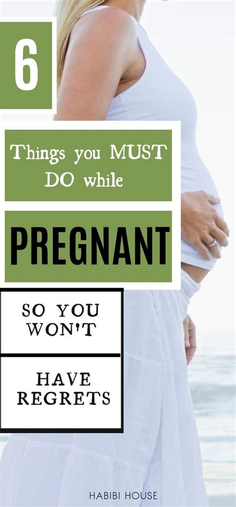 The 7 Things I Regret Doing While Pregnant 